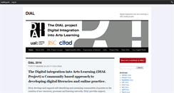 Desktop Screenshot of dial.myblog.arts.ac.uk