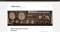 Desktop Screenshot of lccbroadcast.myblog.arts.ac.uk