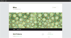 Desktop Screenshot of mina.myblog.arts.ac.uk