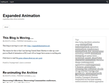 Tablet Screenshot of expandedanimation.myblog.arts.ac.uk