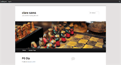 Desktop Screenshot of claresams.myblog.arts.ac.uk